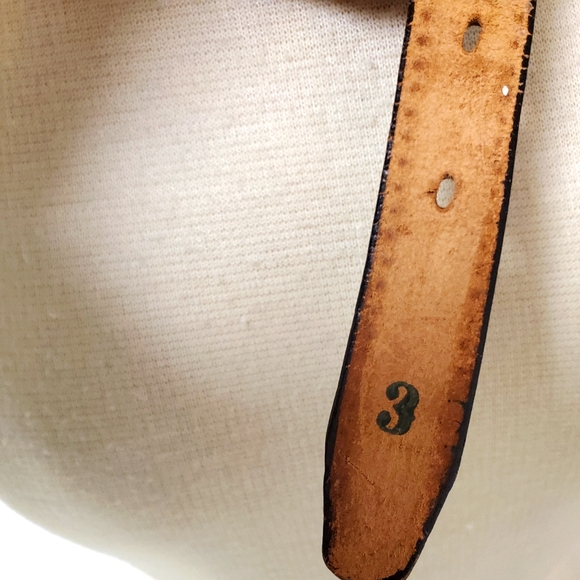 Boho Brown Leather Braided Belt - Picture 8 of 10